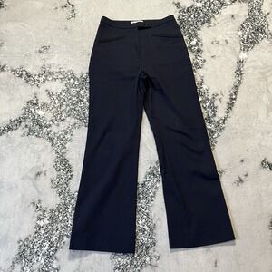 Rouje Paris Pants‎ Womens Size 36/4 Navy Blue Trouser High Rise Office